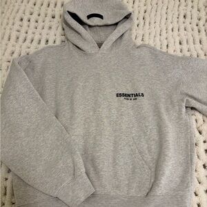 Fear of God Essentials Grey Hoodie